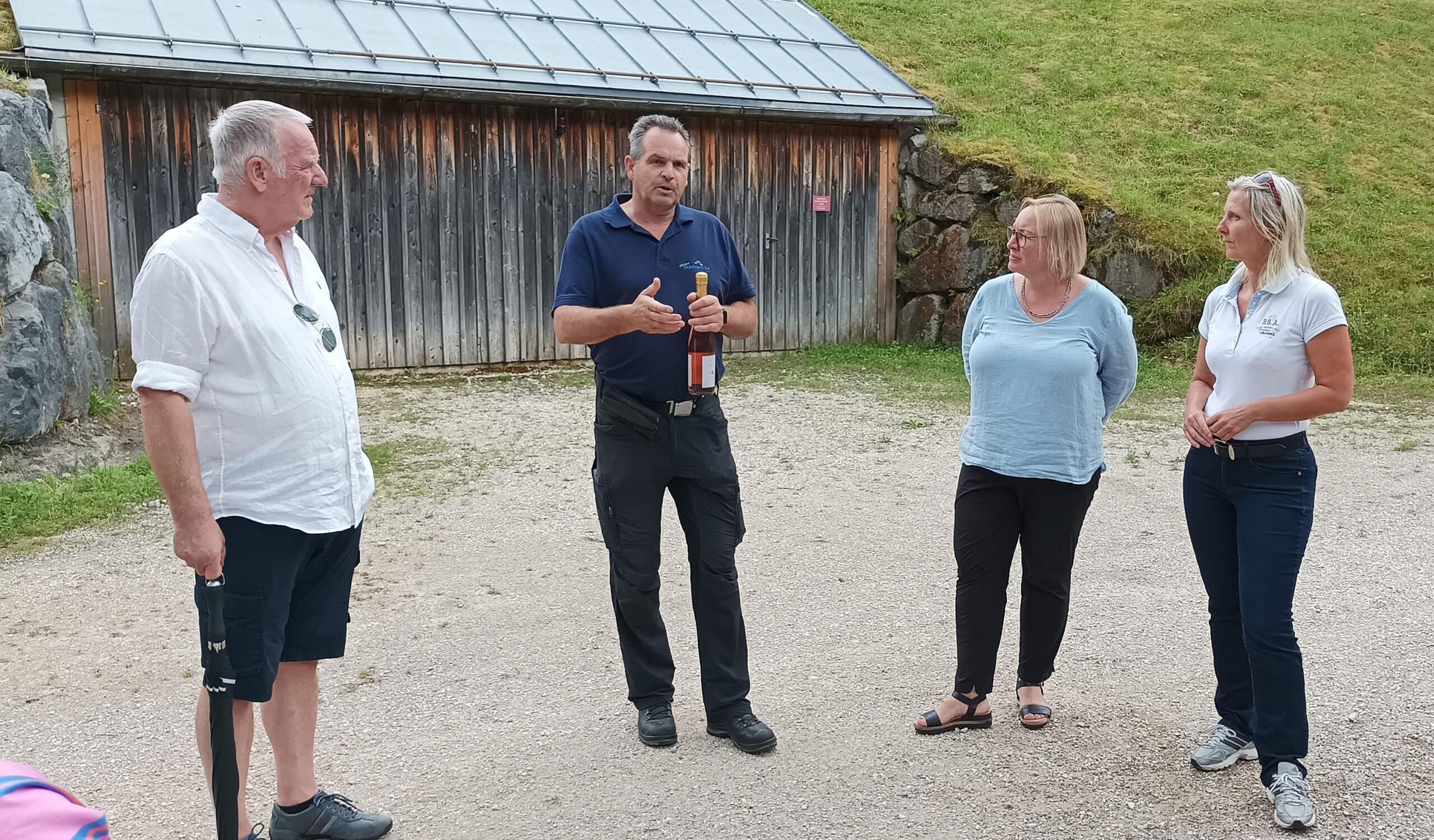 Michael Koller und FWG Bad Reichenhall erkunden Trinkwasserversorgung von Bad Reichenhall