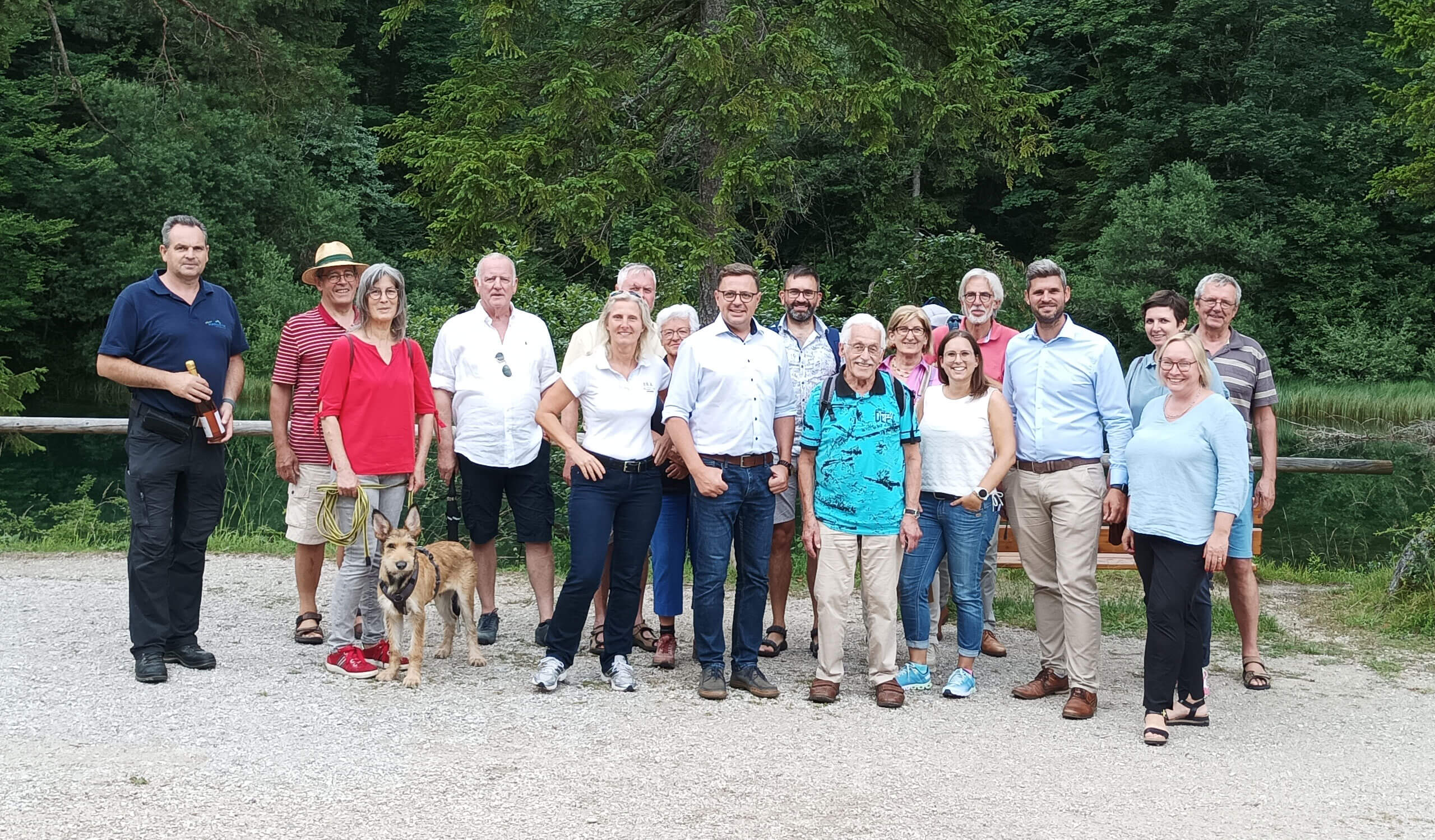 Michael Koller und FWG Bad Reichenhall erkunden Trinkwasserversorgung von Bad Reichenhall