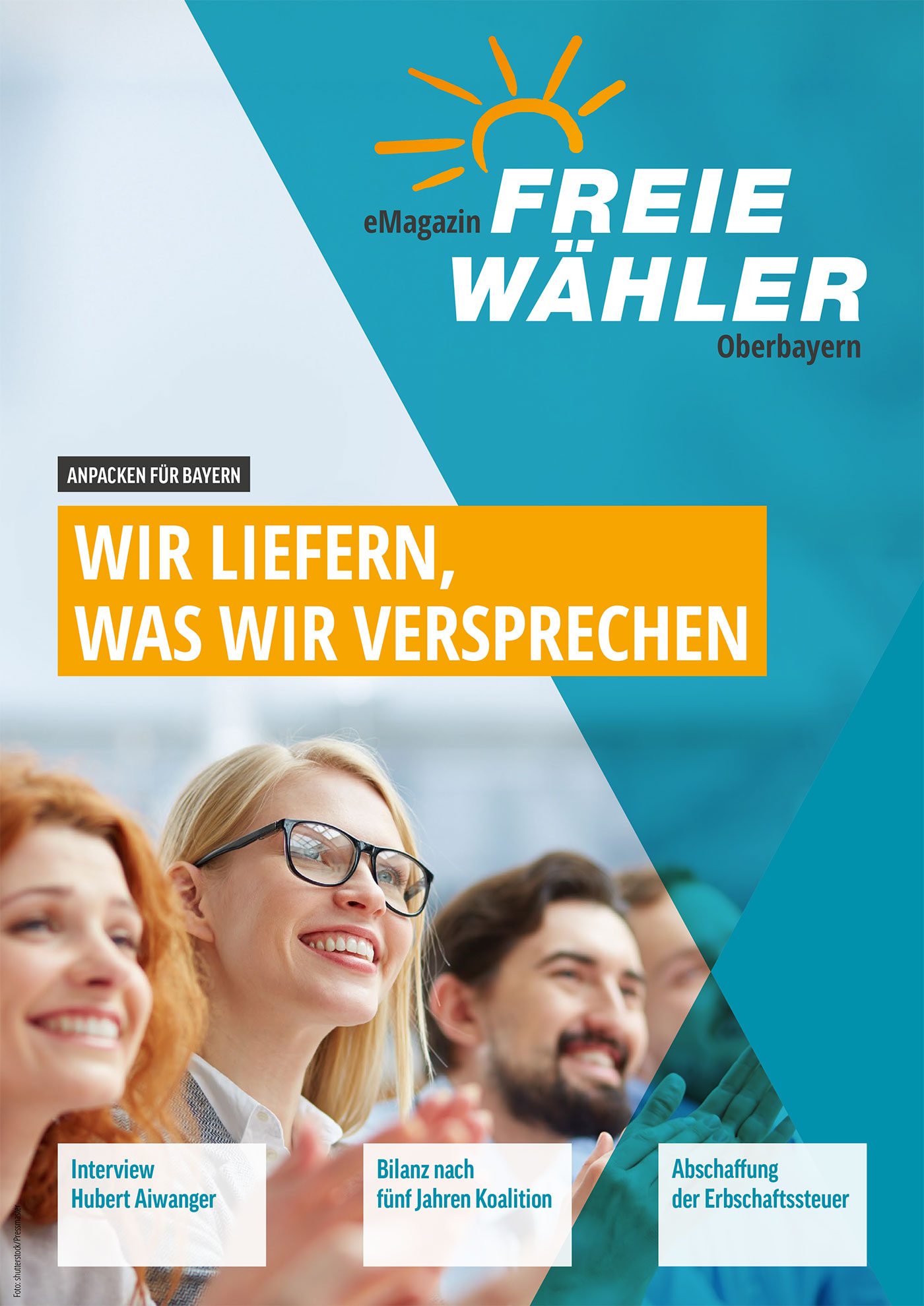 Titelbild des E-Magazins der FREIEN WÄHLER OBERBAYERN